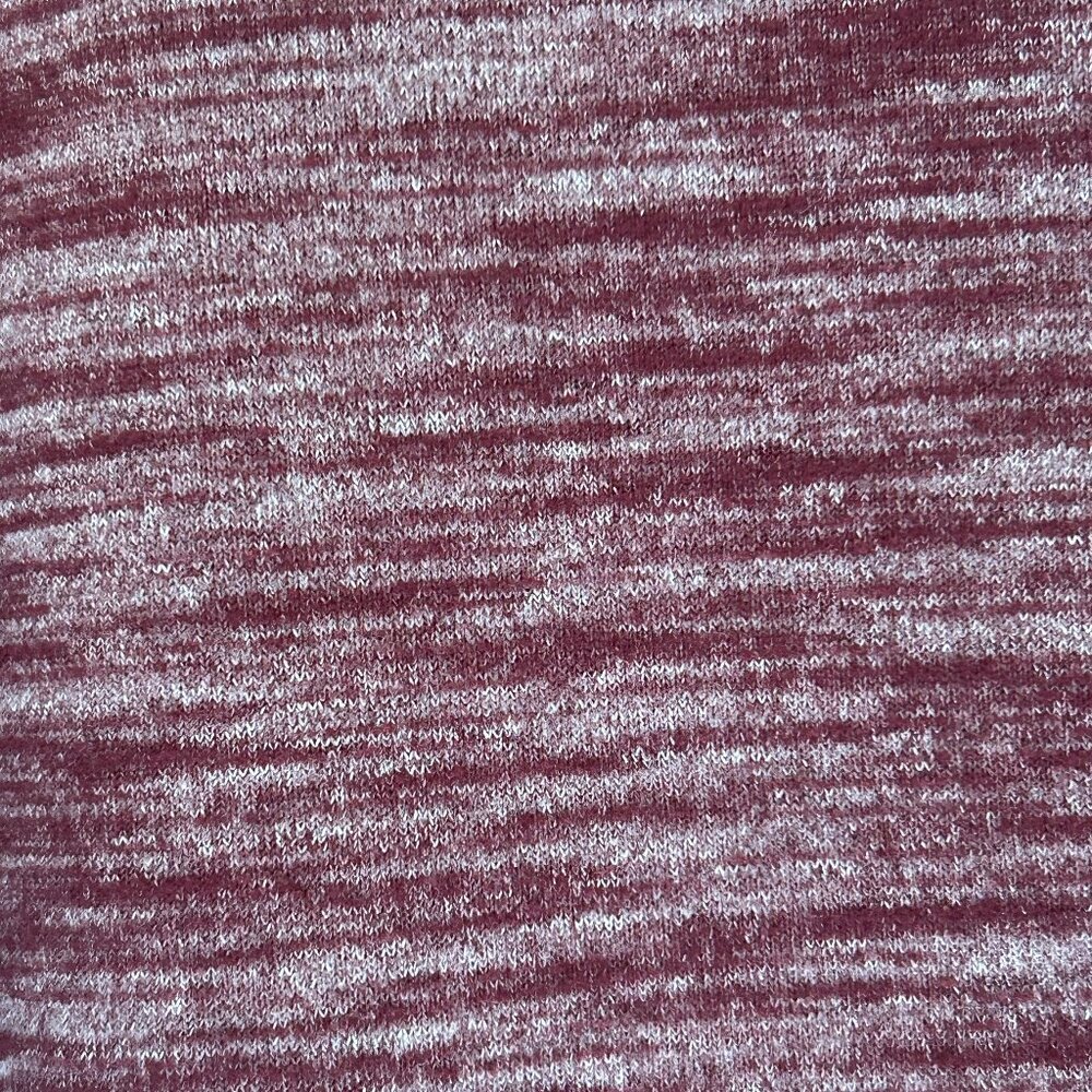 Lululemon &go Take-Off Long Sleeve, color: Heathered Bordeaux Drama, sz 8 - Picture 9 of 16